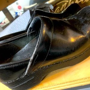 Black, lightly worn, few wear and tares